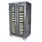Harloff Double Column Medical Storage Cabinet, Glass Doors, Key Lock MSPM82-00GK - alternate 1